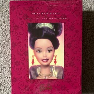 Porcelain Barbie Holiday Ball collection 1997